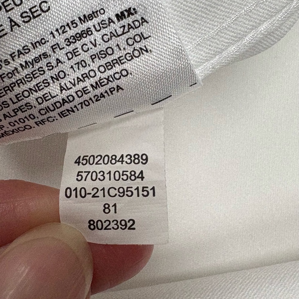 Chico's No-Iron Stretch Shirt - Picture 9 of 9